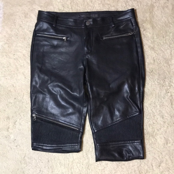 Zara Trafaluc Faux leather moto leggings/pants - Picture 6 of 7